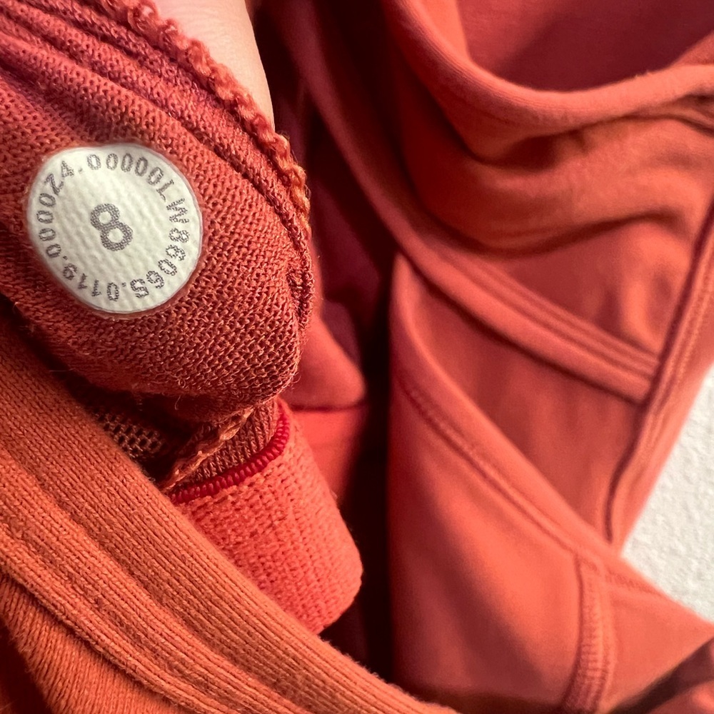 lululemon athletica Sleeveless Midi Dress in Terracotta Red-Orange - Picture 5 of 5